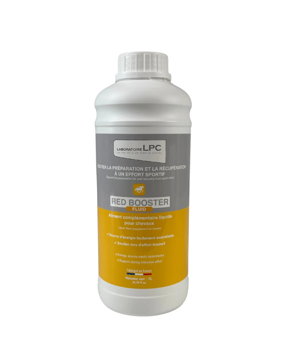 Laboratoire LPC płynny suplement Red Booster dla koni sportowych 1 l
