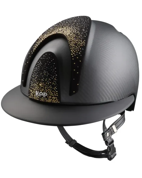 KEP Italia kask Carbon E-light Polo Nebula Gold Matt Black