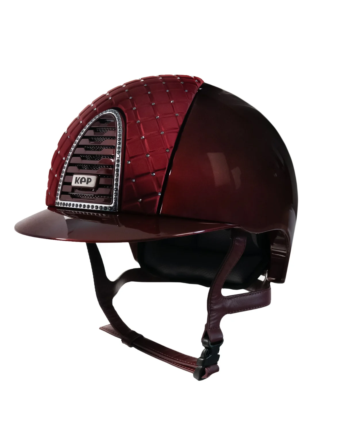 KEP Italia kask Cromo 2.0 Metal Milano Crystal Bordo