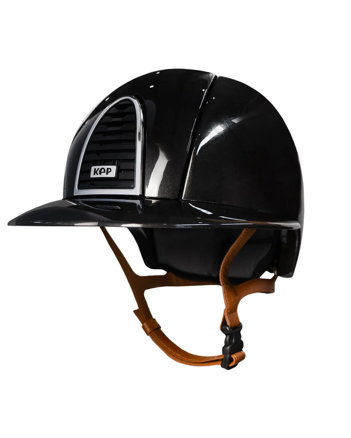 KEP Italia kask Cromo 2.0 Polo Shine Black + Beżowy Pasek
