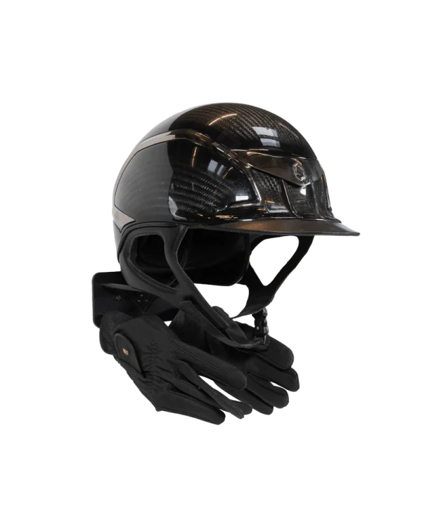 Grooming Deluxe wieszak na kask z hakami, stalowy