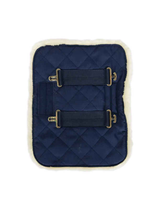 Kentucky Horsewear poszerzenie derki pikowane Vegan Sheepskin 2 klamry