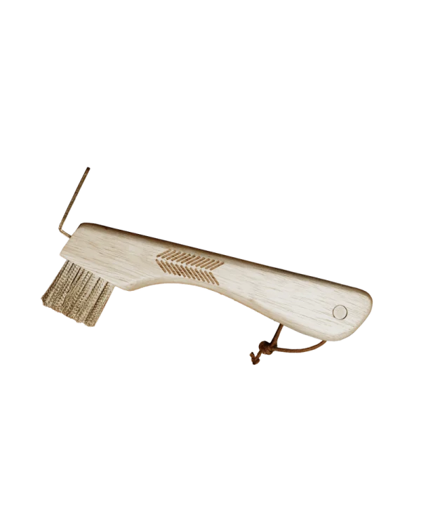 Grooming Deluxe kopystka Hoof Pick with Metal Bristle & Magnet