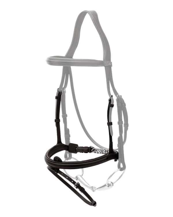 Dy’on nachrapnik Anatomic Flash Noseband With Chain NE coll New English