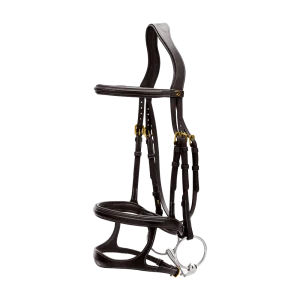 Dy'on ogłowie Double Noseband Bridle D Collection