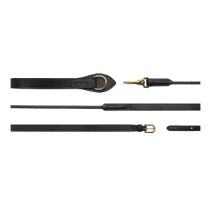 Dy'on wypinacze Leather/Nylon Draw Reins 5/8 D Collection