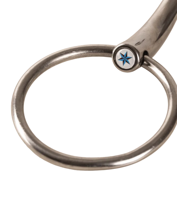 Velari wędzidło Snaffle Single Jointed Loose Ring 14 mm