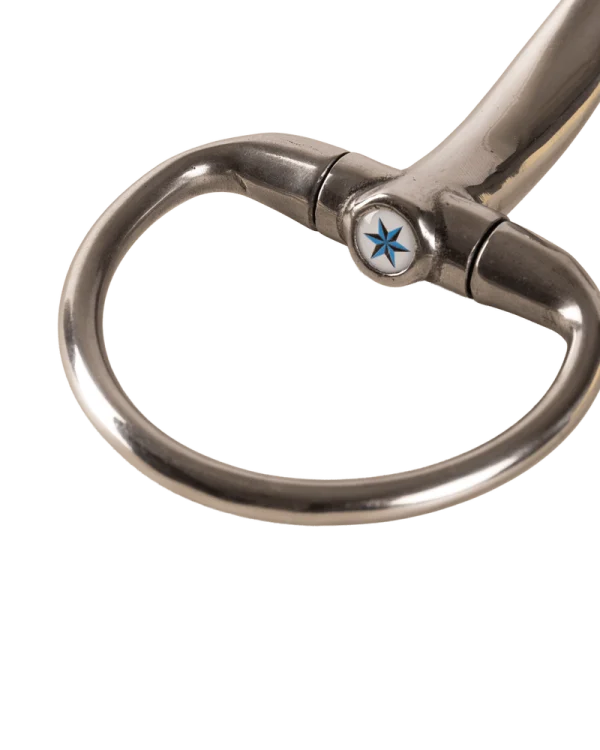 Velari wędzidło Eggbut Double Jointed 14 mm