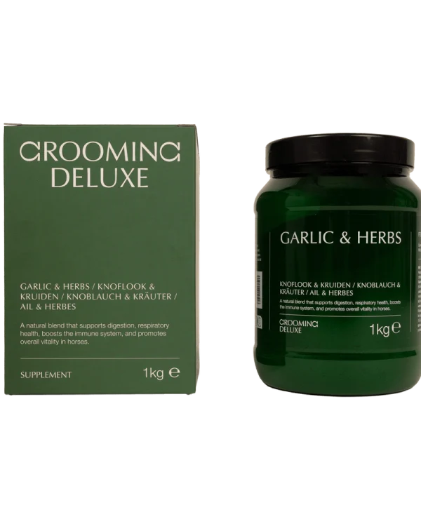 Grooming Deluxe suplement Garlic & Herbs