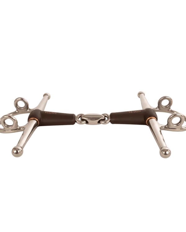 Velari wędzidło Full cheek gag Flex double jointed 20 mm
