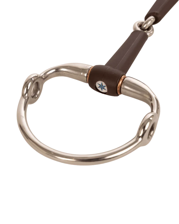 Velari wędzidło Eggbut Gag Flex single jointed 20 mm