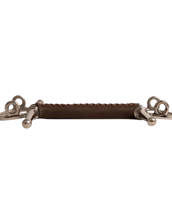 Velari wędzidło Leather Gag Full Cheek 20 mm