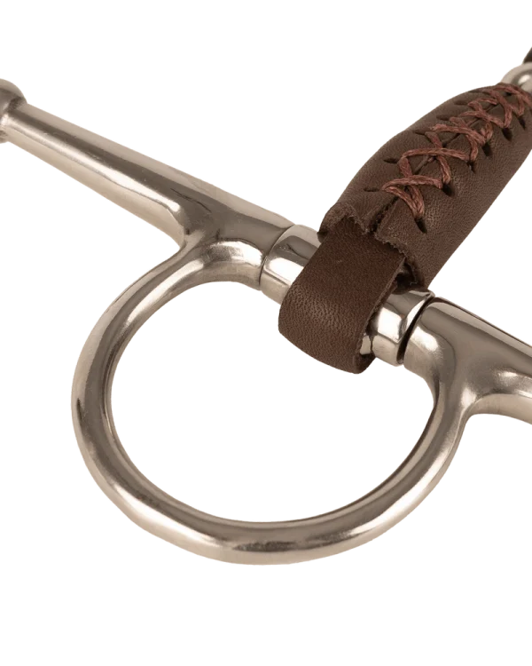 Velari wędzidło Leather full cheek single jointed 18 mm