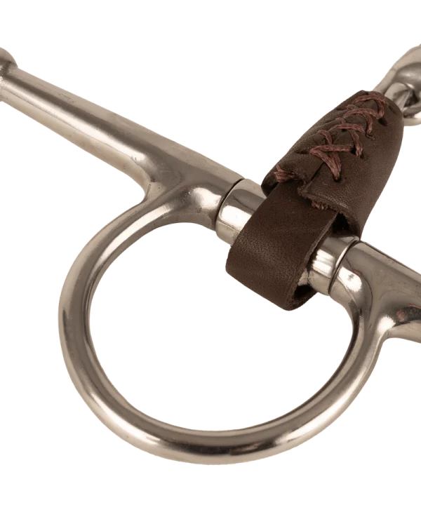Velari wędzidło Leather full cheek double jointed 18 mm