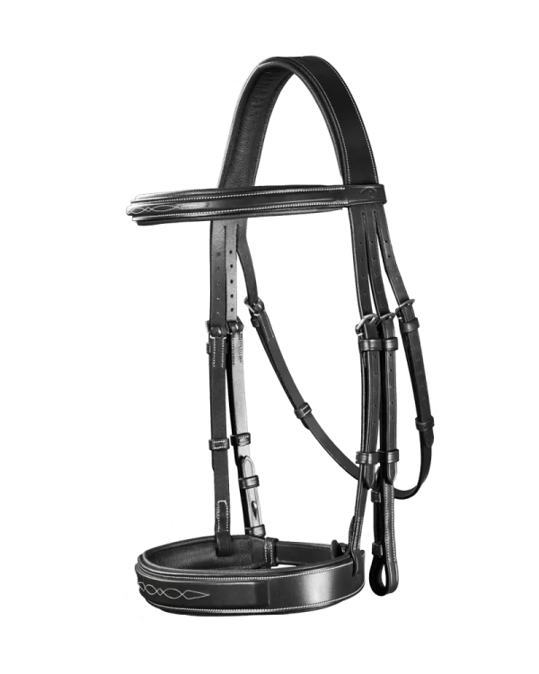 Dy’on ogłowie Wide Noseband Hunter US