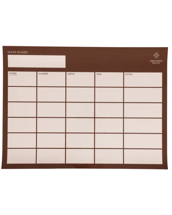 Grooming Deluxe tablica magnetyczna Show board magnetic 30 × 40 cm