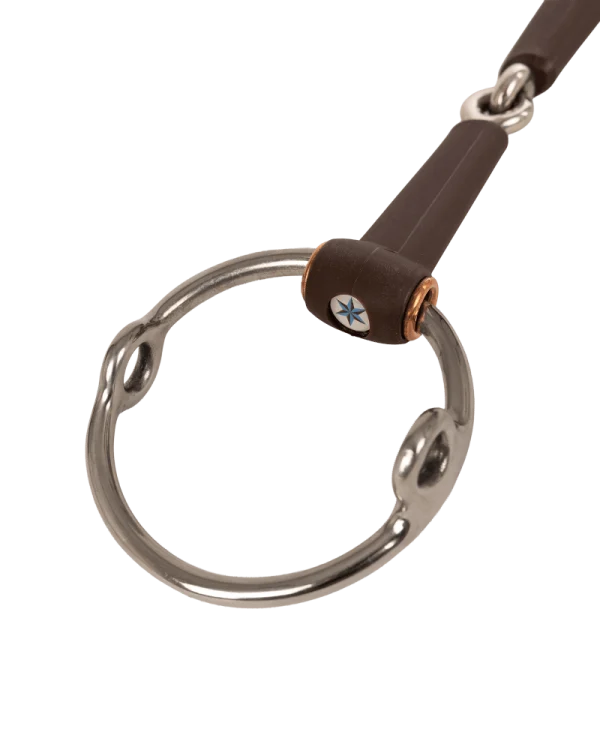 Velari wędzidło Gag Flex loose ring single jointed 20 mm