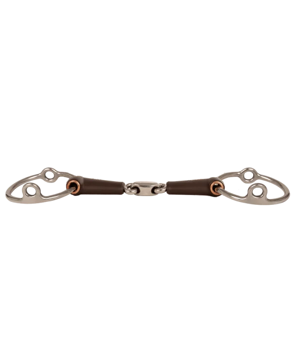 Velari wędzidło Gag Flex loose ring double jointed 20 mm