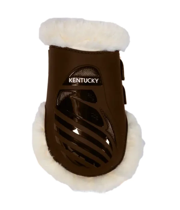 Kentucky ochraniacze Vegan Sheepskin Fetlock Elastic