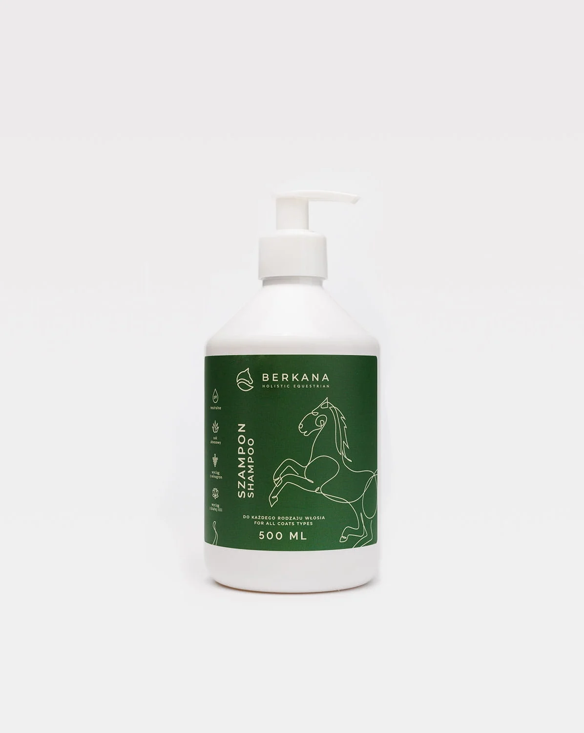Berkana szampon do każdego rodzaju włosia 500ml