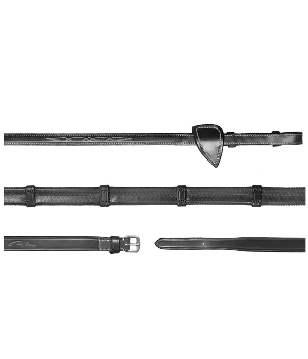 Dy'on wodze gumowe z 7 stoperami 16mm US