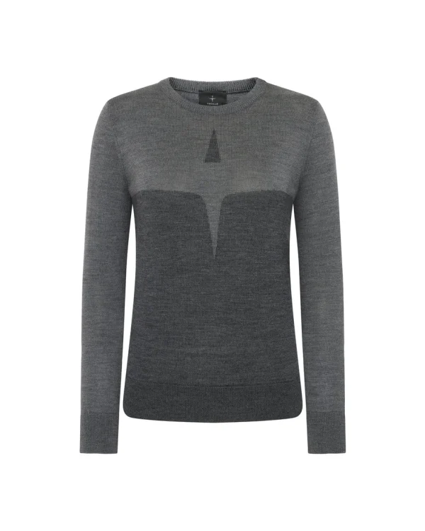 TROLLE sweter Merino Starlogo