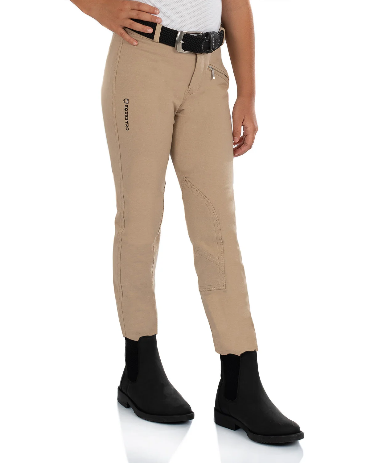 Bryczesy Leilani model junior jodhpur z elastycznego materiału