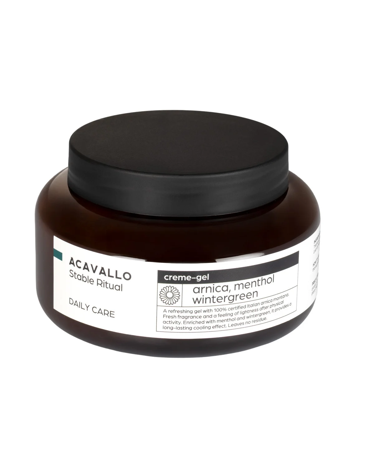 Acavallo żel Arnika 90 z mentolem, 500 ml