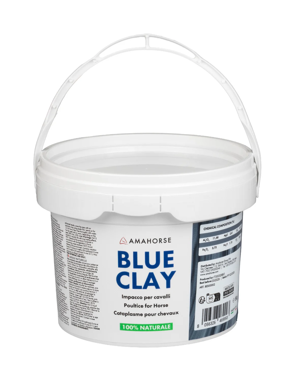 Niebieska glinka 100% czysta naturalna (5 kg)