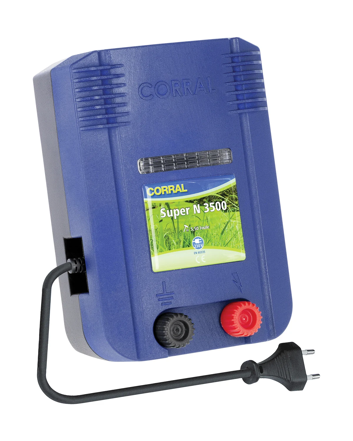 Corral elektryzator Super N3500 z kontrolą napięcia ogrodzenia