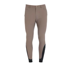 Męskie bryczesy slim fit z pełnym lejem