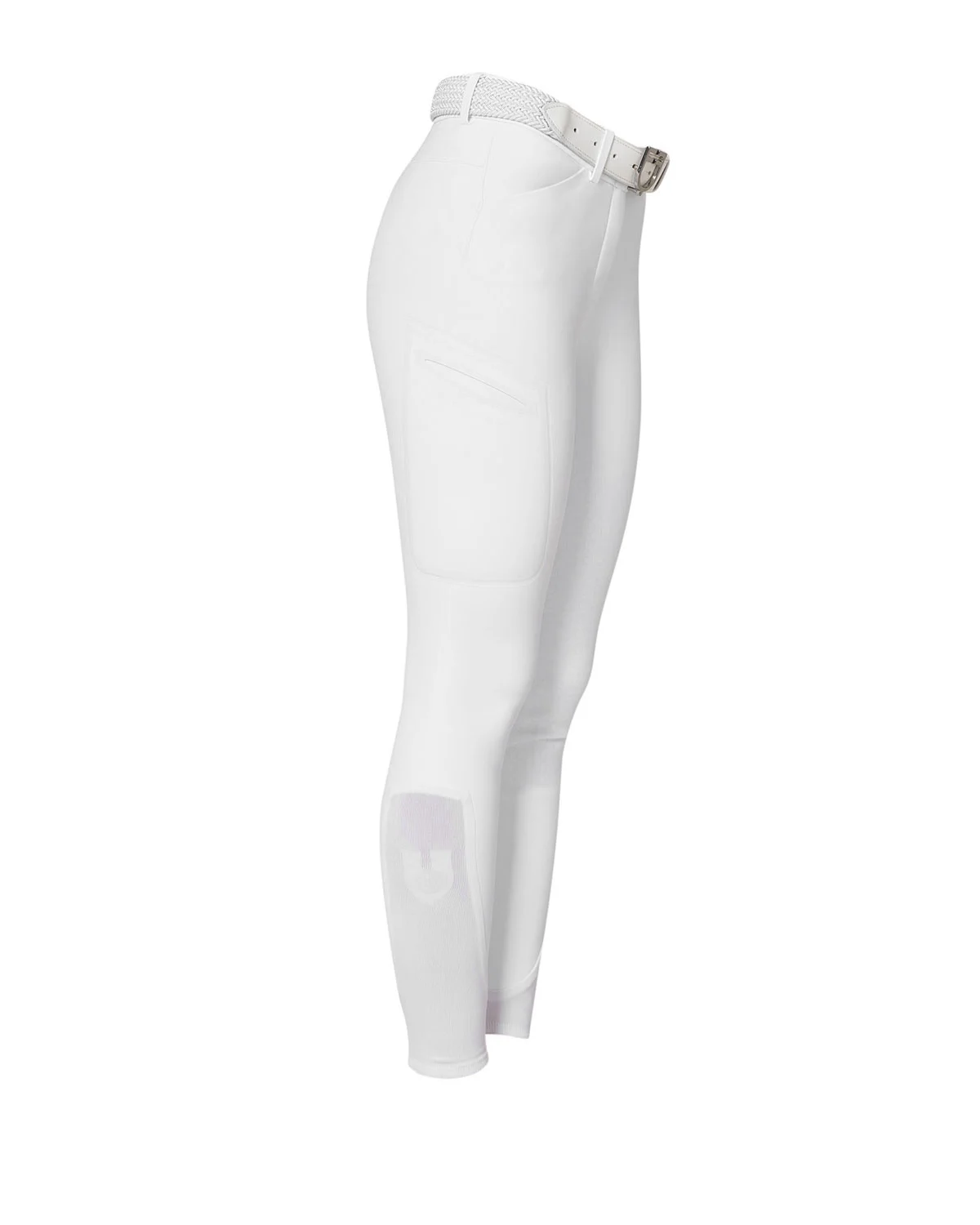 Bryczesy damskie Equestro Ridertechnology slim fit full grip