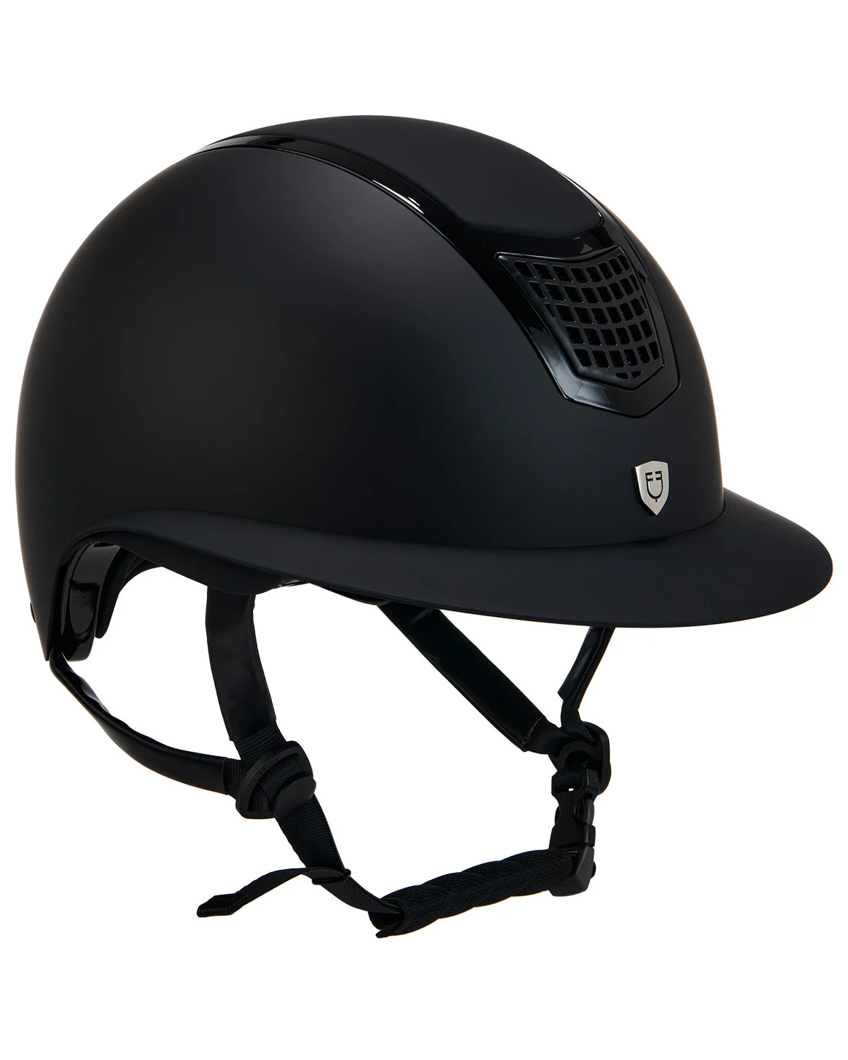Ultralekki kask z wytrzymałego matowego plastiku z homologacją EN 1384-2023