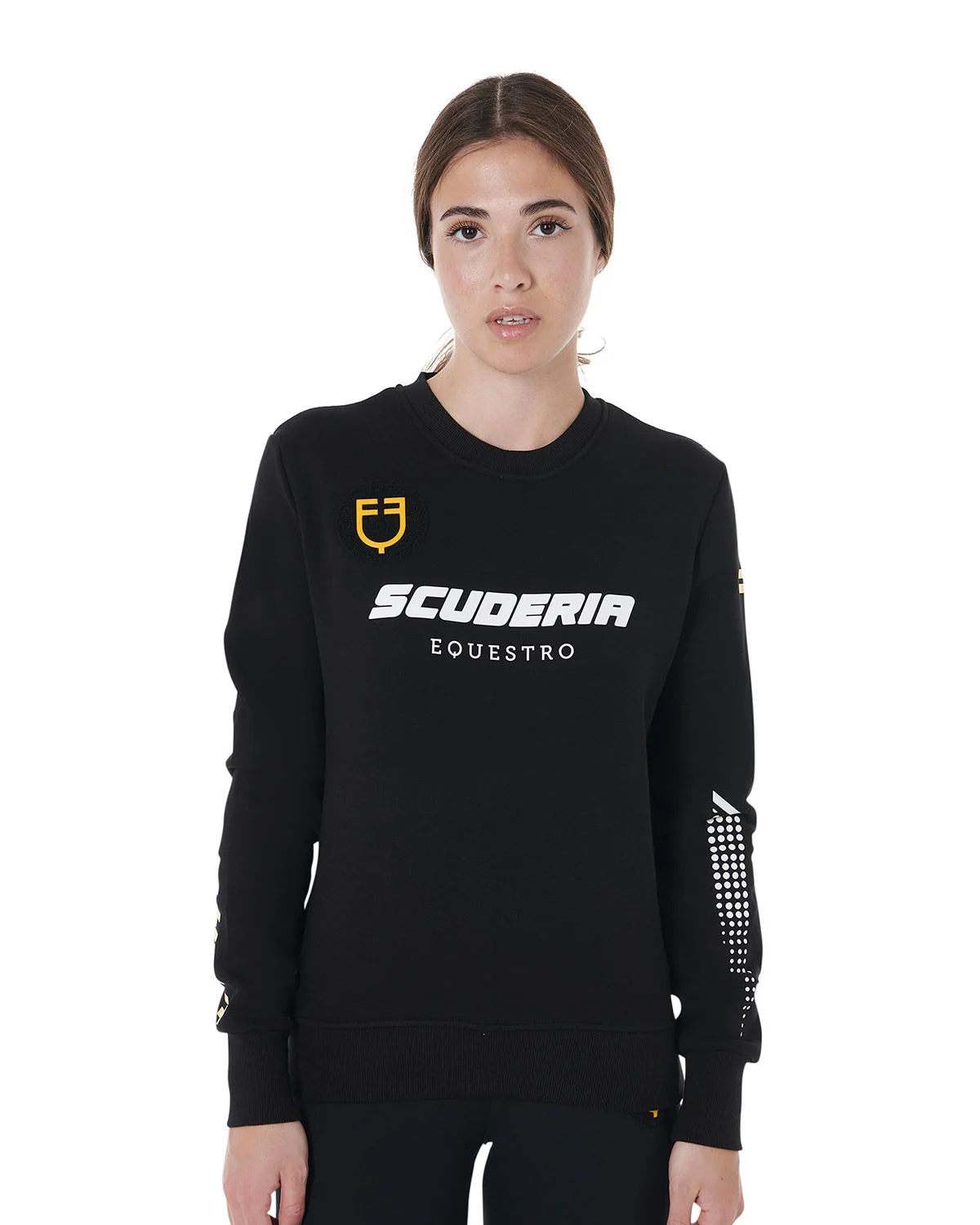 Damska bluza z okrągłym dekoltem Scuderia Equestro