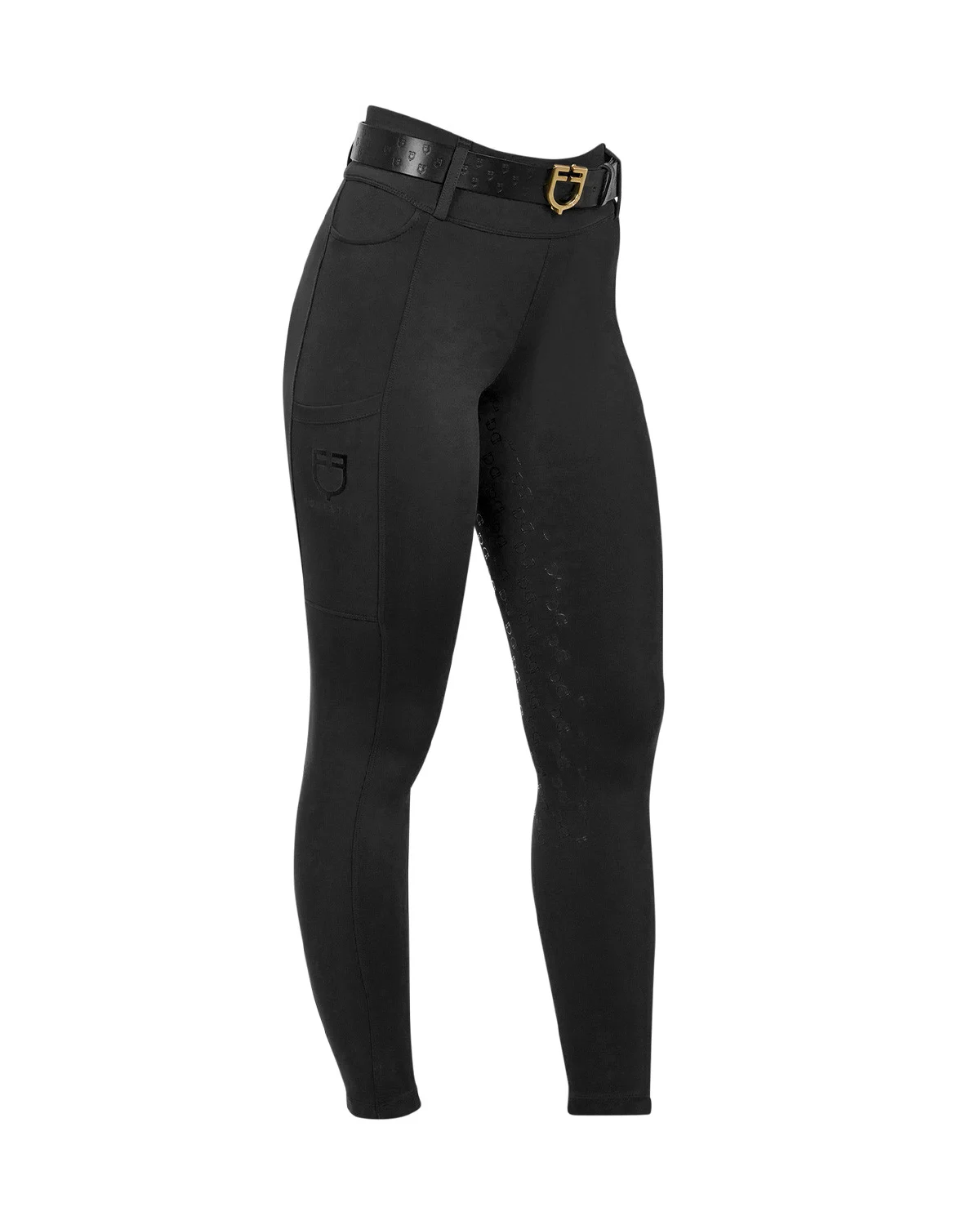 Damskie techniczne legginsy hybrydowe