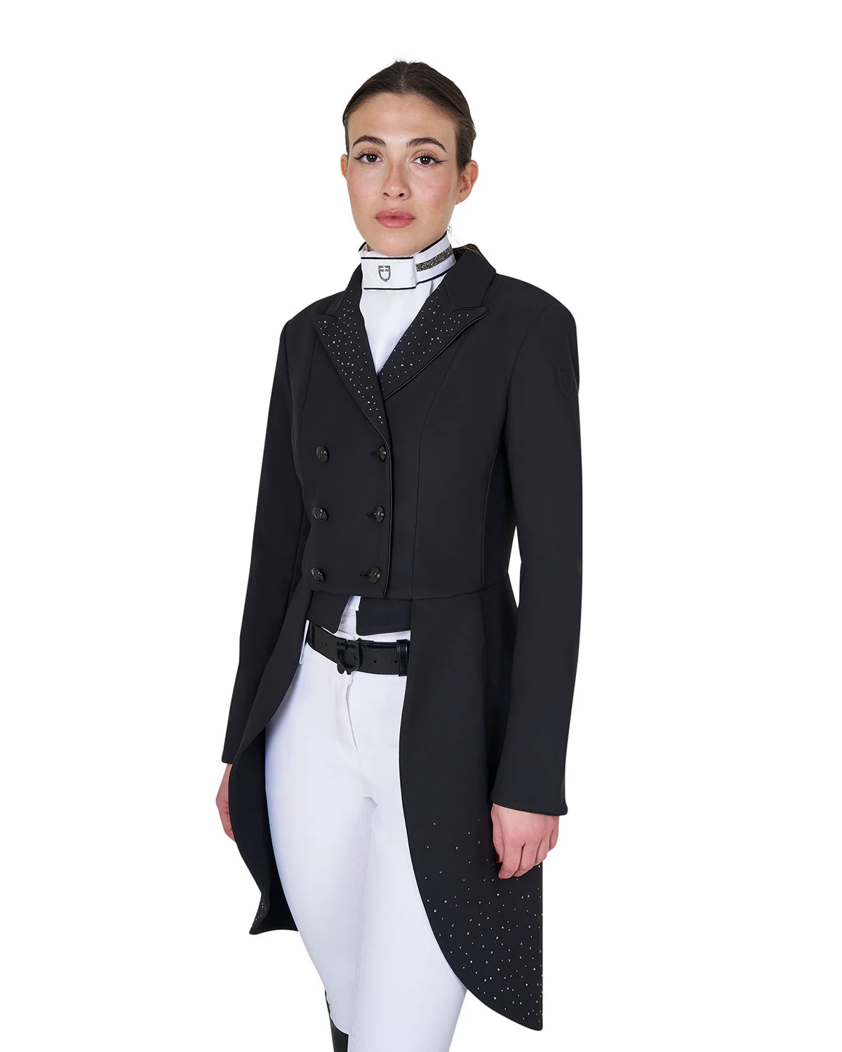 Equestro frak konkursowy damski Black Label Collection Strass Rain