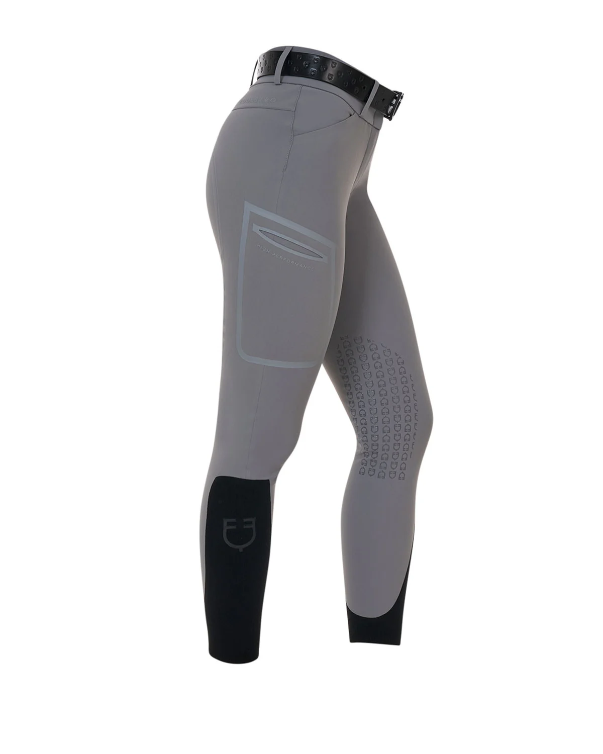 Equestro damskie bryczesy Ridertechnology z lejem na kolanach