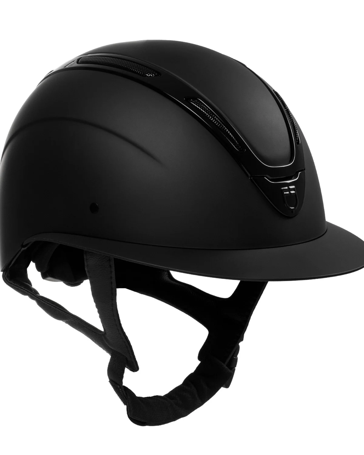 Equestro kask damski Apocalypse matowy z szerokim daszkiem