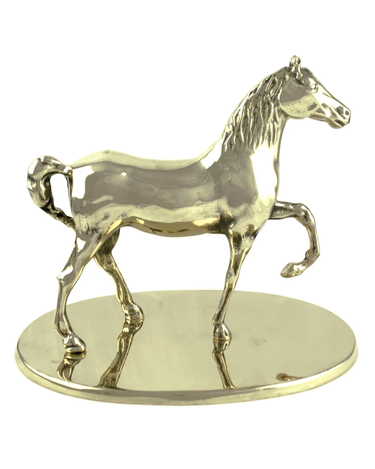 Umbria Equitazione mosiężne trofeum z koniem