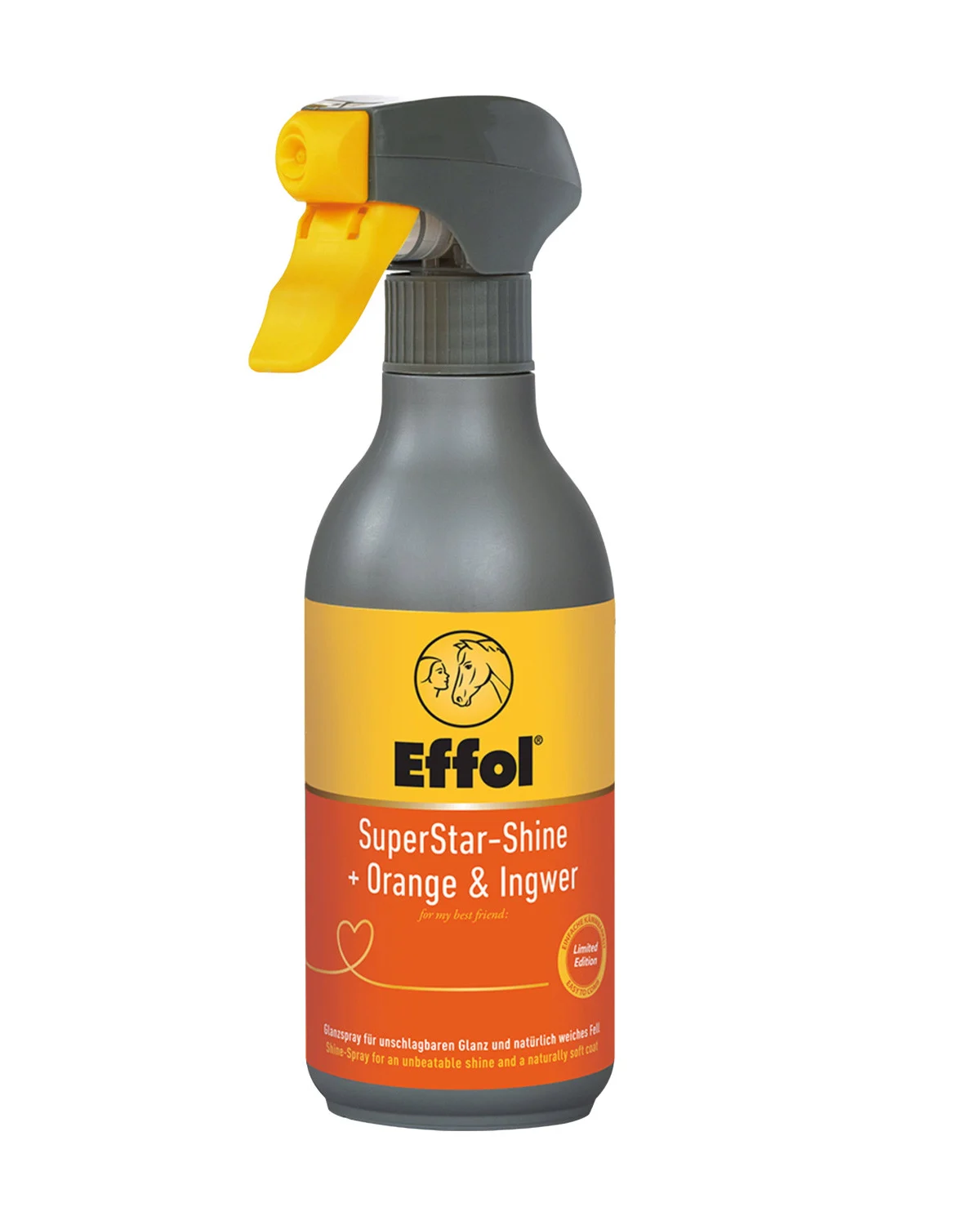 Effol spray nabłyszczający SuperStar-Shine pomarańczowo-imbirowy do rozczesywania grzywy
