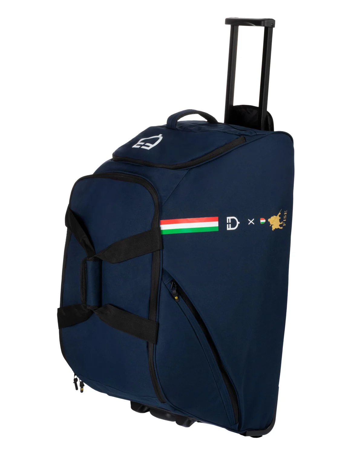Torba na kółkach z logo Equestro X FISE