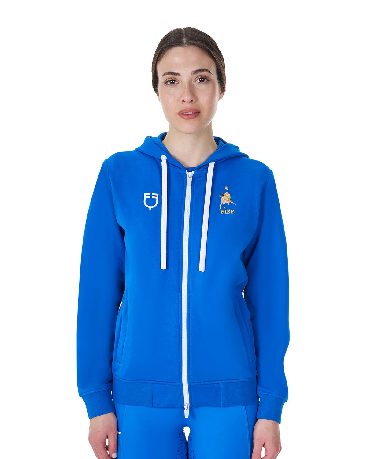 Damska bluza z kapturem Equestro X FISE