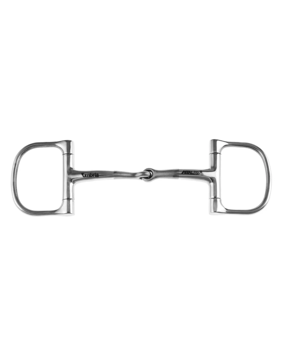 Metalab wędzidło D-ring Pro Bits ze stali nierdzewnej satynowanej