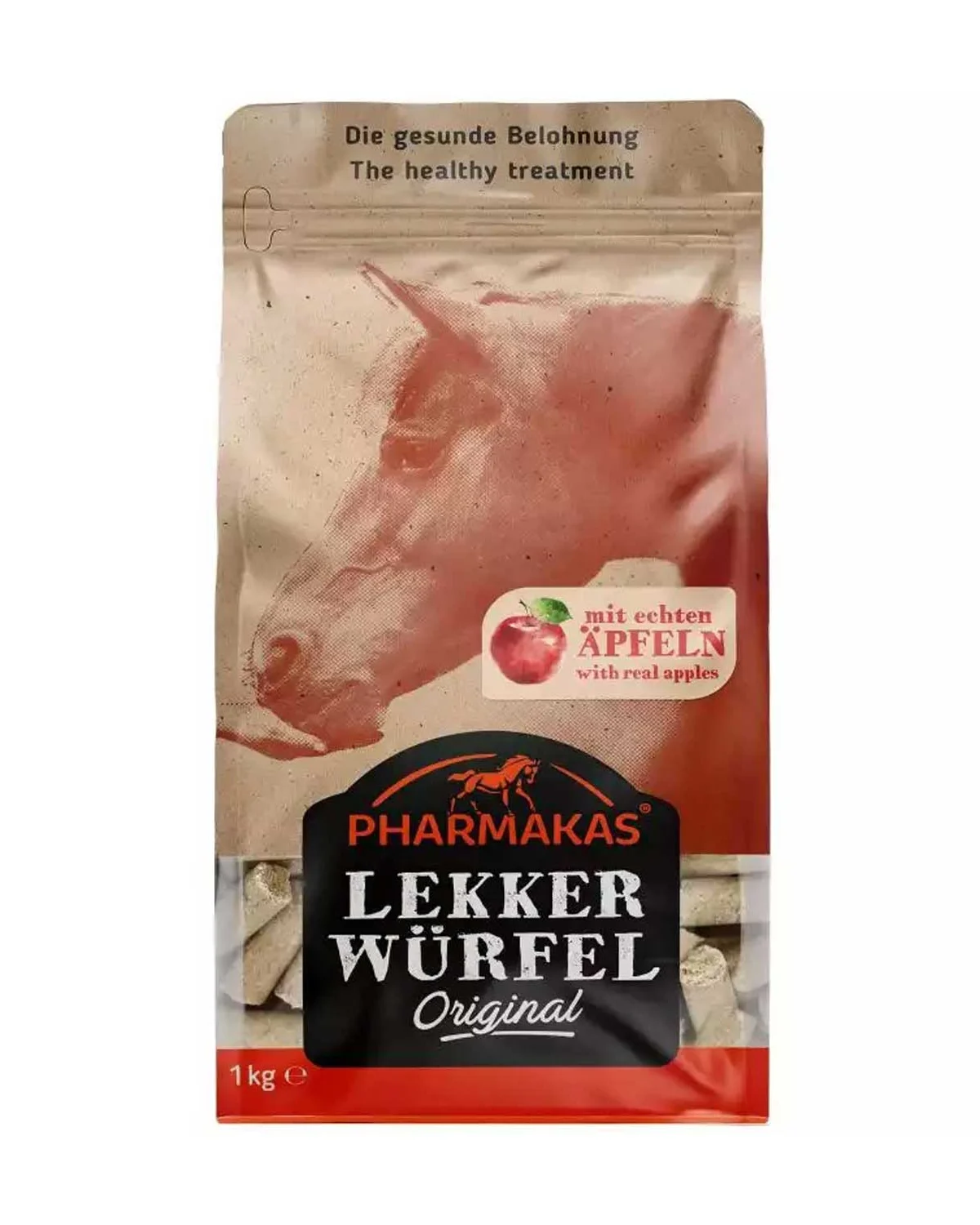 Pharmakas lekkerwurfel jabłko 1 kg