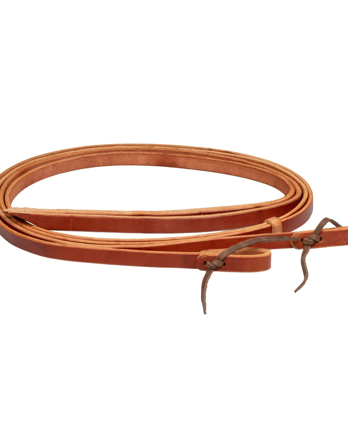 Platinum Pro wodze westernowe Waterloop 3/4 cala ze skóry