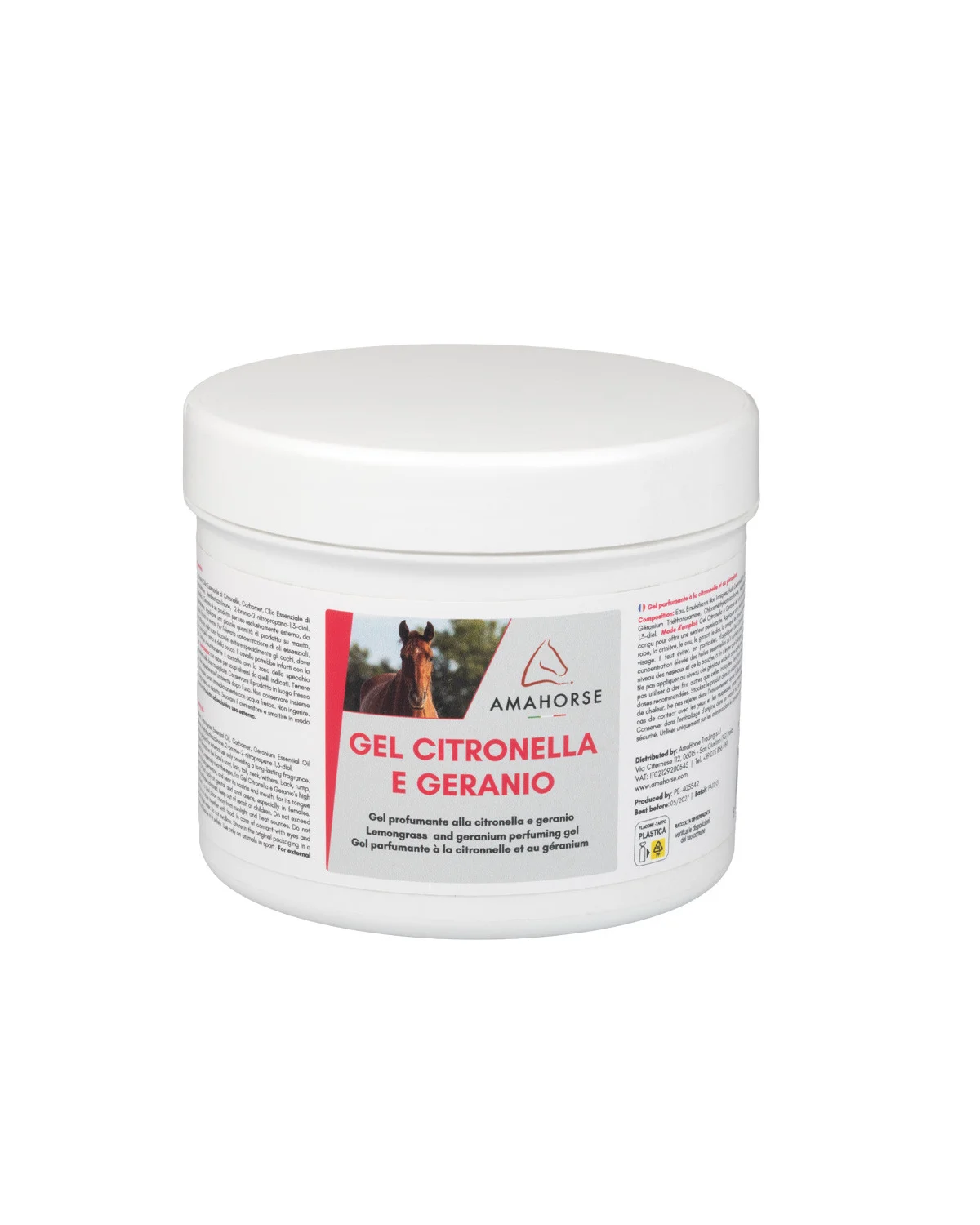 Żel z citronelli i geranium