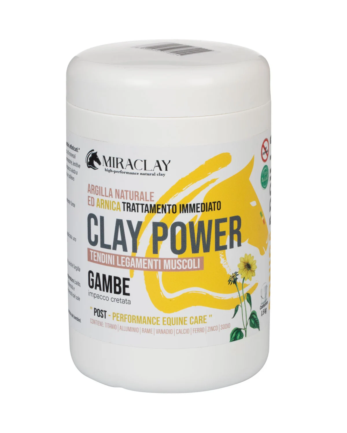 AmaHorse glinka Amaclay Power z arniką 1,5 kg