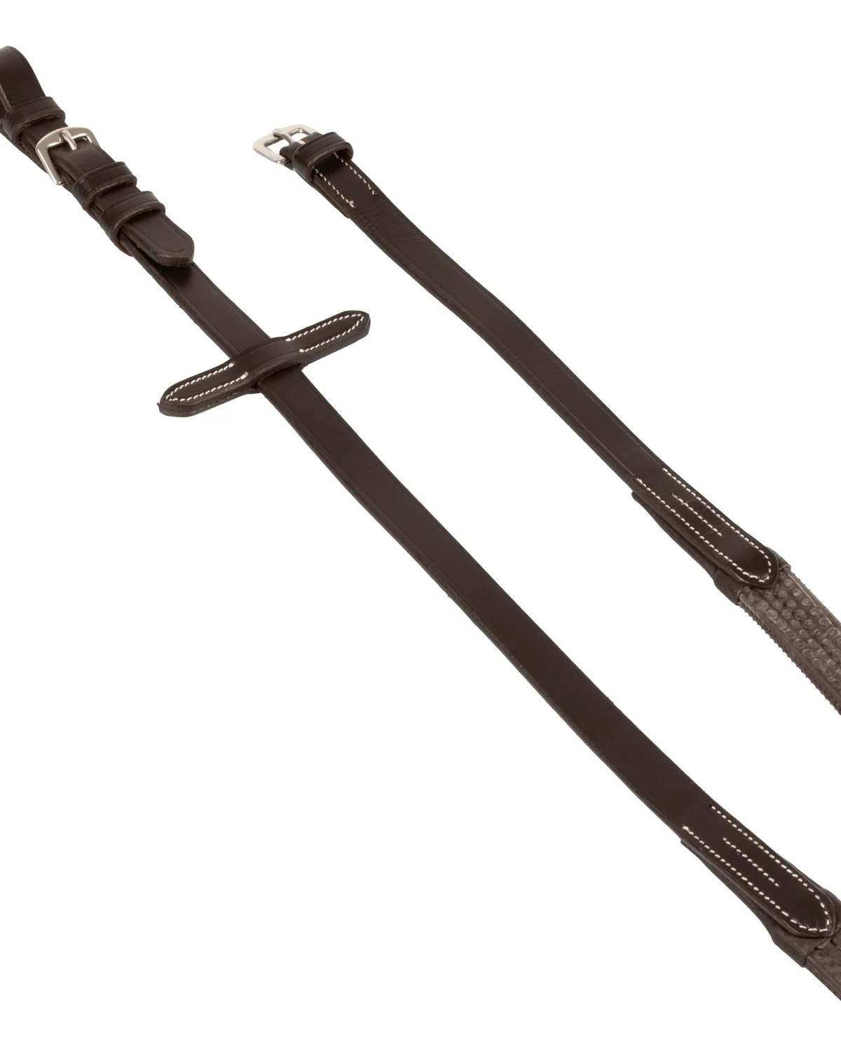 Equestro wodze angielskie 1,6 cm ze skóry i gumy