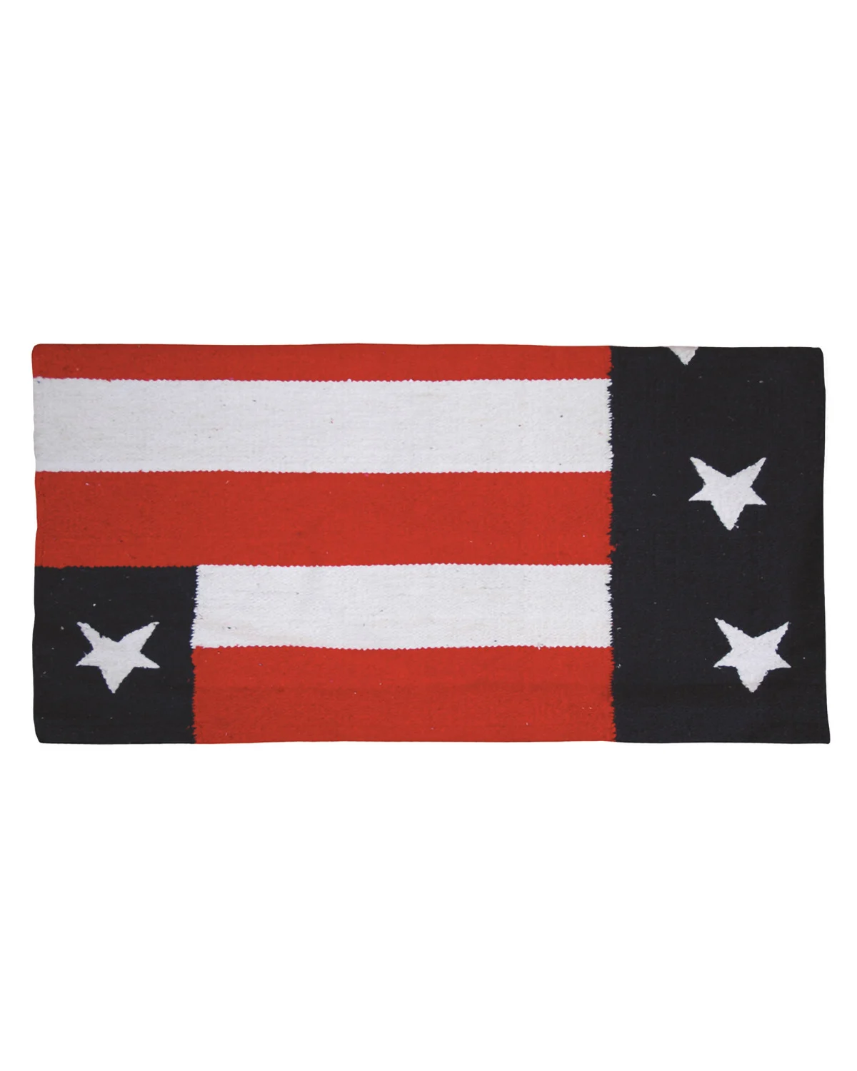 Koc bawełniany USA z flagą 32x34