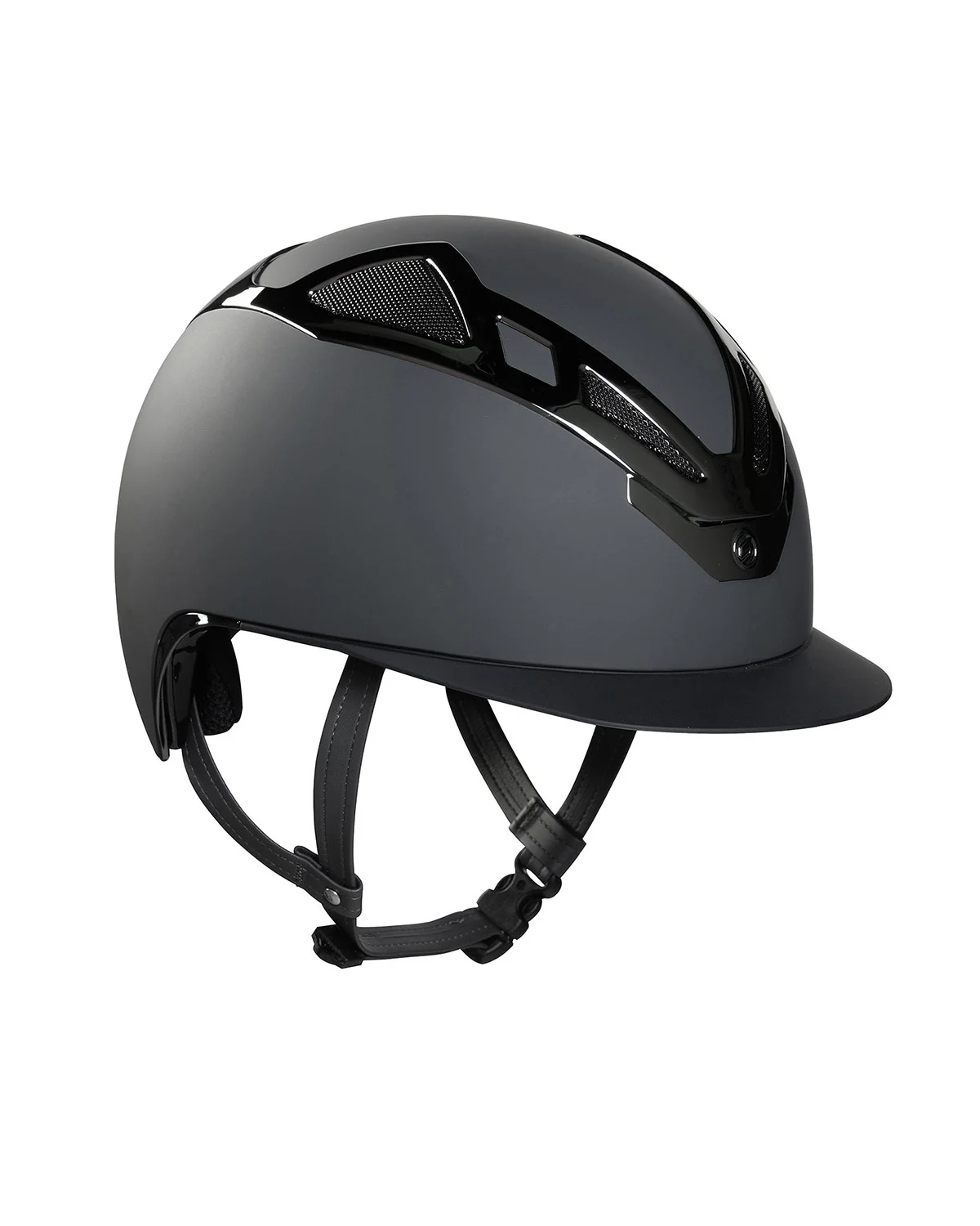 Suomy kask jeździecki Apex Chrome antracytowy mat